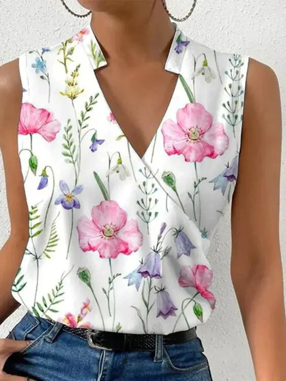 Vrouwelijke Zomer Blouse Lichte Casual Stijl