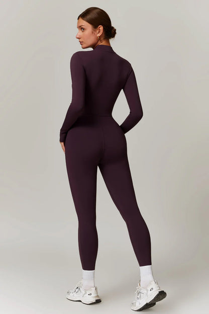 Warme Fleece Jumpsuit voor Vrouw met Stretch