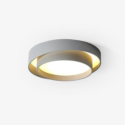 Plafondlamp Cilinder IJzer Acryl Wit Grijs Zwart Woonkamer Slaapkamer LED 3000K 4000K 6000K Ø40 Ø50 Ø60cm Plafonnière Dimbaar