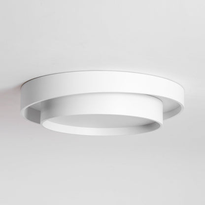 Plafondlamp Cilinder IJzer Acryl Wit Grijs Zwart Woonkamer Slaapkamer LED 3000K 4000K 6000K Ø40 Ø50 Ø60cm Plafonnière Dimbaar