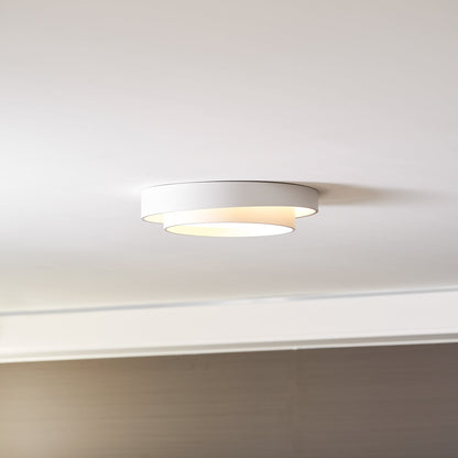 Plafondlamp Cilinder IJzer Acryl Wit Grijs Zwart Woonkamer Slaapkamer LED 3000K 4000K 6000K Ø40 Ø50 Ø60cm Plafonnière Dimbaar