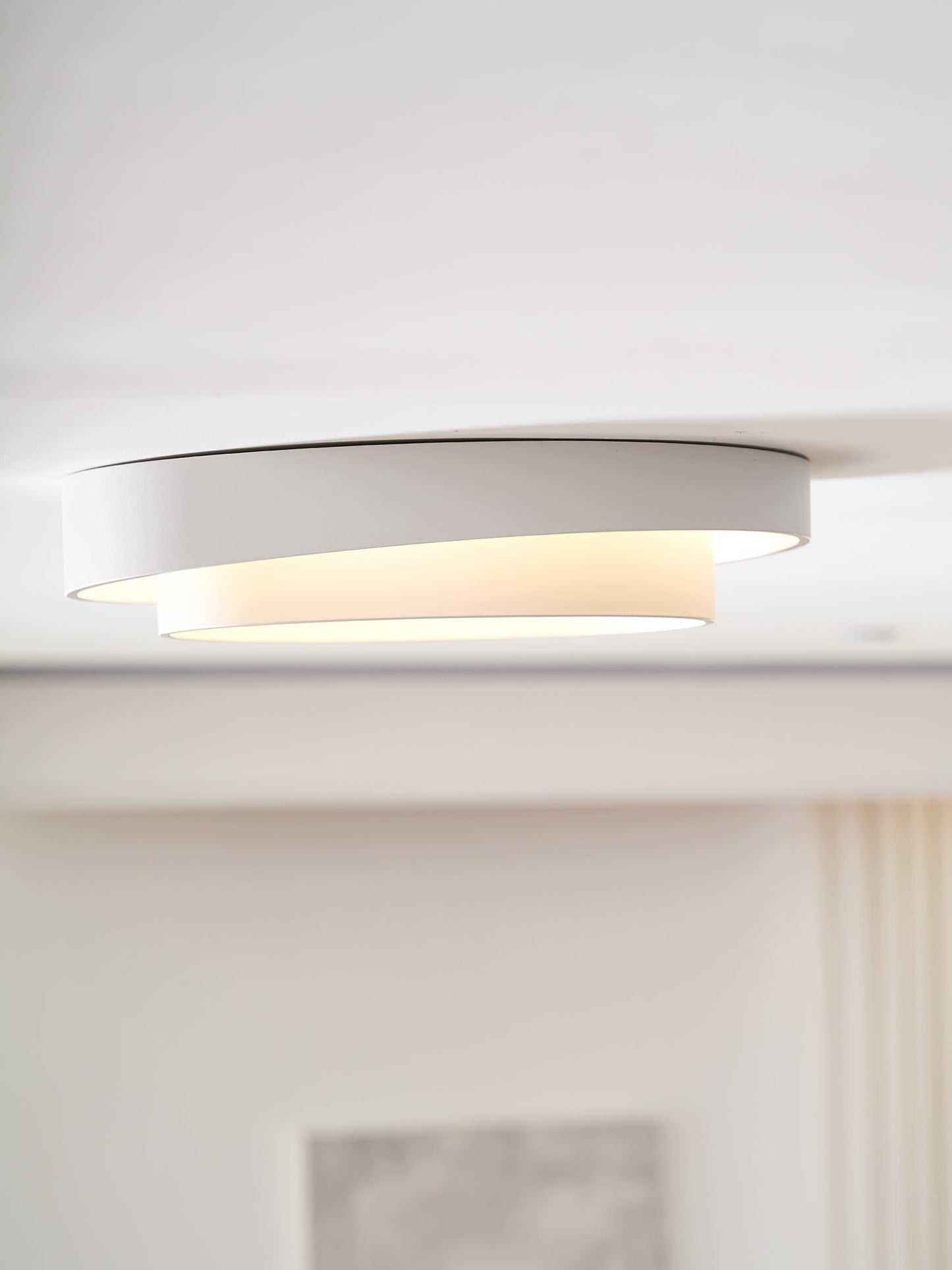 Plafondlamp Cilinder IJzer Acryl Wit Grijs Zwart Woonkamer Slaapkamer LED 3000K 4000K 6000K Ø40 Ø50 Ø60cm Plafonnière Dimbaar