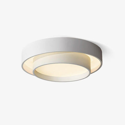 Plafondlamp Cilinder IJzer Acryl Wit Grijs Zwart Woonkamer Slaapkamer LED 3000K 4000K 6000K Ø40 Ø50 Ø60cm Plafonnière Dimbaar