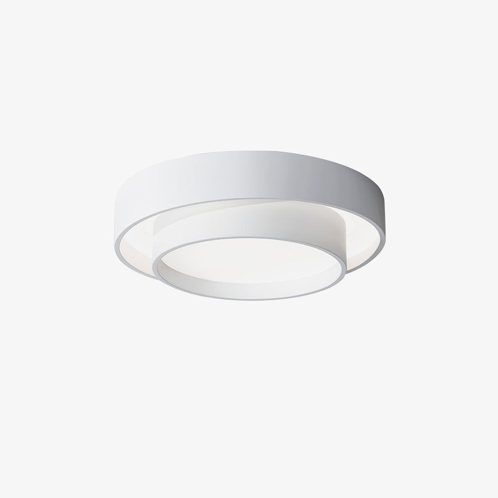 Plafondlamp Cilinder IJzer Acryl Wit Grijs Zwart Woonkamer Slaapkamer LED 3000K 4000K 6000K Ø40 Ø50 Ø60cm Plafonnière Dimbaar