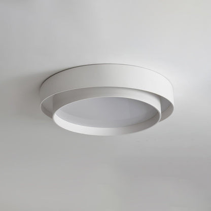 Plafondlamp Cilinder IJzer Acryl Wit Grijs Zwart Woonkamer Slaapkamer LED 3000K 4000K 6000K Ø40 Ø50 Ø60cm Plafonnière Dimbaar