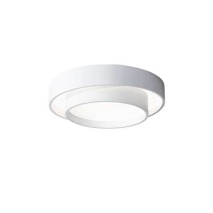 Plafondlamp Cilinder IJzer Acryl Wit Grijs Zwart Woonkamer Slaapkamer LED 3000K 4000K 6000K Ø40 Ø50 Ø60cm Plafonnière Dimbaar