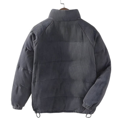 Heren Pufferjas Corduroy Warm en Waterdicht