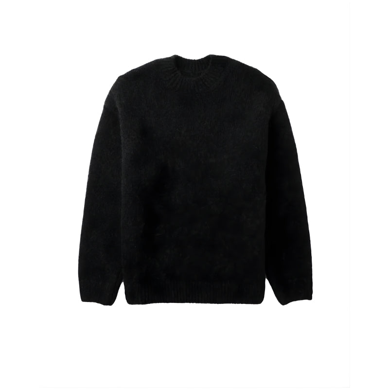 Heren Gebreide Trui Loose Fit Lange Mouwen Warm