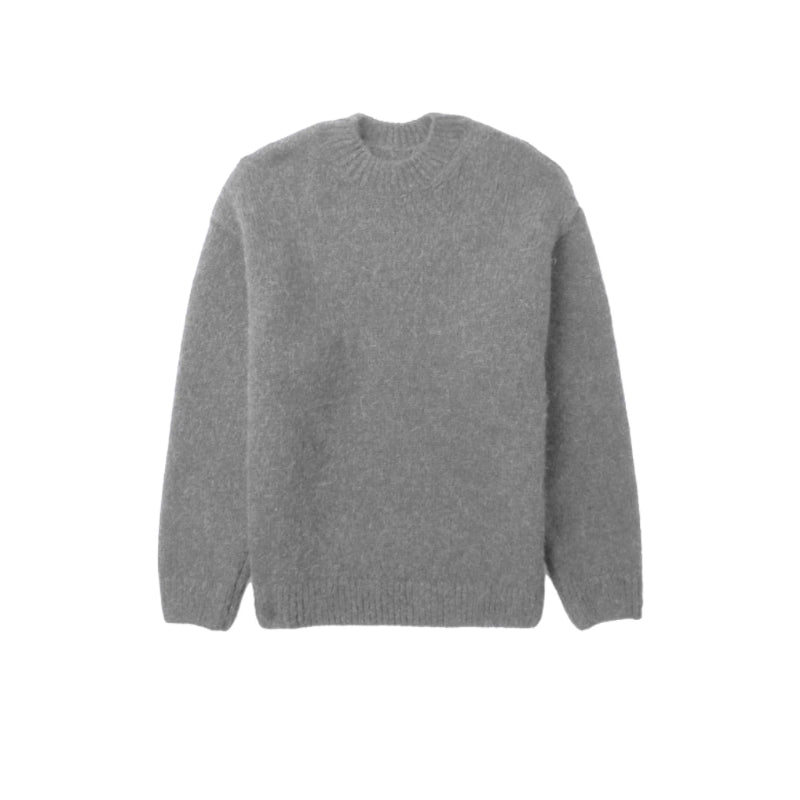 Heren Trui Loose Fit Gebreid Lange Mouw Comfortabel