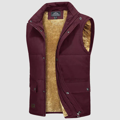 Bodywarmer met Zakken Warm en Waterdicht voor Outdoor