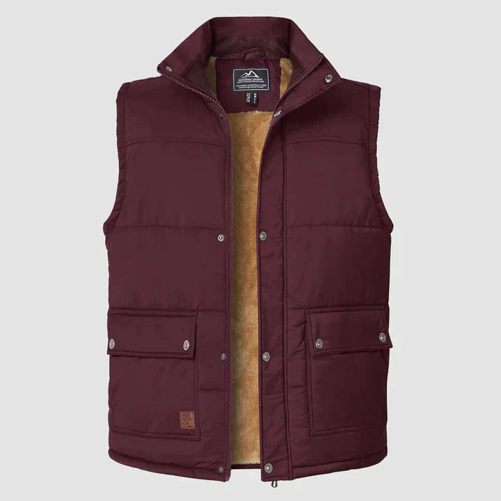 Bodywarmer met Zakken Warm en Waterdicht voor Outdoor