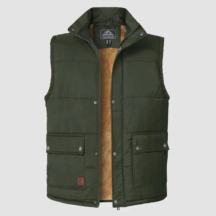 Bodywarmer met Zakken Warm en Waterdicht voor Outdoor