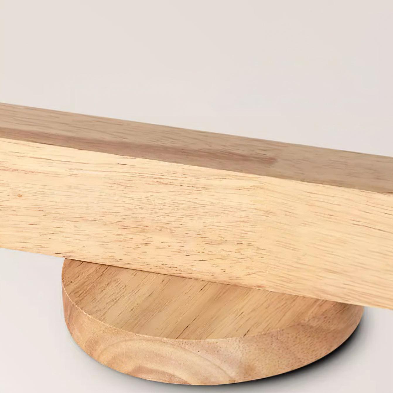 Houten Track Plafondlamp LED Houtlook Goud Verstelbare Spots Woonkamer Keuken Hal Scandinavisch Modern