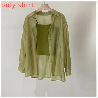 Luchtige Zomer Shirts van Mesh Stof