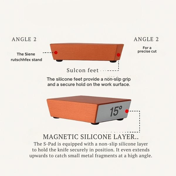 Rolmessenslijper Handmatig Compact Design Snelle Resultaten