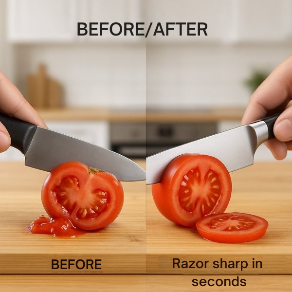 Rolmessenslijper Handmatig Compact Design Snelle Resultaten