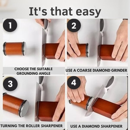 Rolmessenslijper Handmatig Compact Design Snelle Resultaten