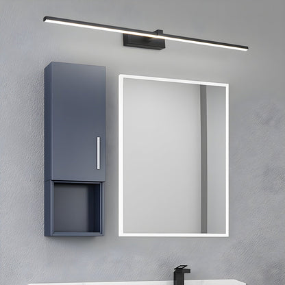 Lineaire Spiegelverlichting Metaal – Geïntegreerde LED Wandlamp in Zwart – 3 Lengtes