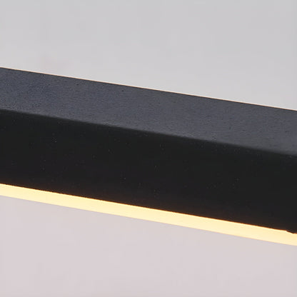 Lineaire Spiegelverlichting Metaal – Geïntegreerde LED Wandlamp in Zwart – 3 Lengtes