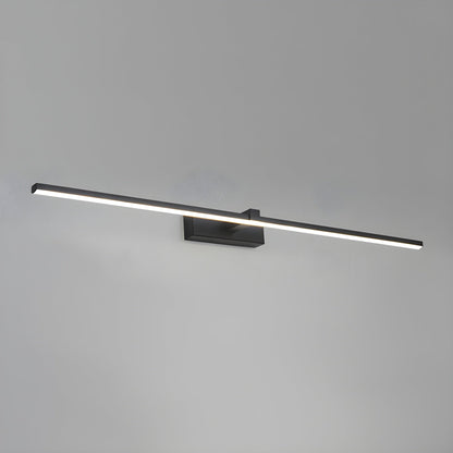 Lineaire Spiegelverlichting Metaal – Geïntegreerde LED Wandlamp in Zwart – 3 Lengtes