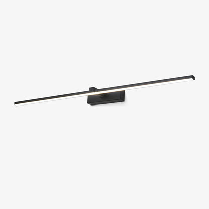 Lineaire Spiegelverlichting Metaal – Geïntegreerde LED Wandlamp in Zwart – 3 Lengtes