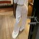 Luxueuze Satijnen Broek Wijd Model Dames