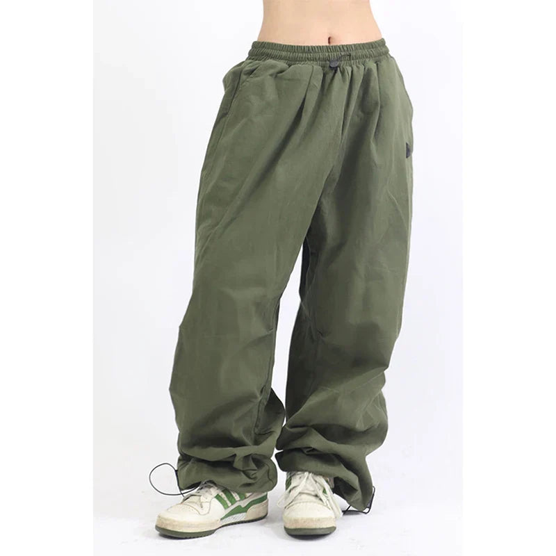 Vrouwelijke Cargo Broek Oversized Losse Fit