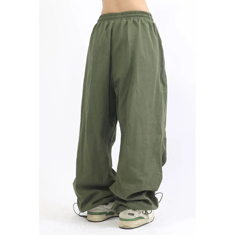 Vrouwelijke Cargo Broek Oversized Losse Fit