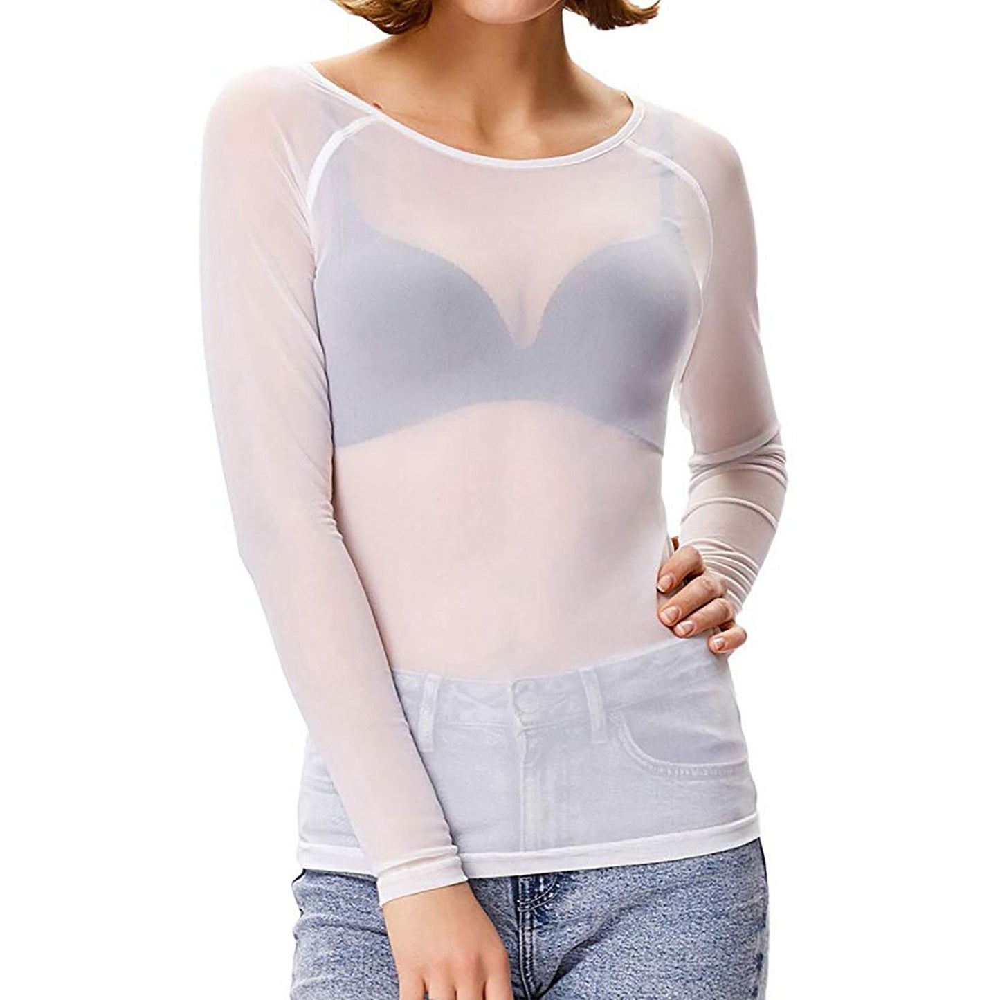 Vrouwelijke Avondblouse Modieus Uitgaanskleding