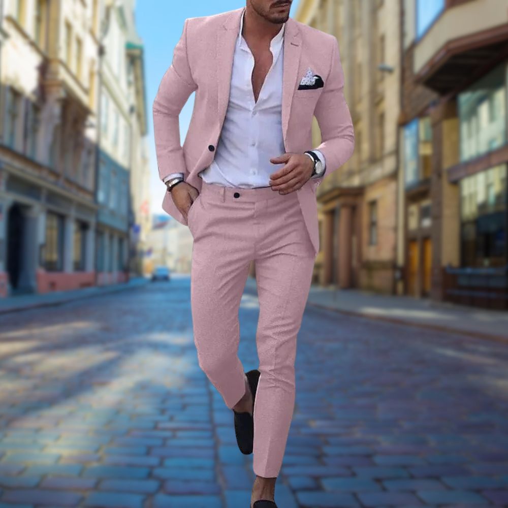 Slim Fit Mannen Broek Silvano