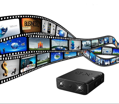 Discreet Compacte Beveiligingscamera Full-HD 1080P WiFi Nachtzicht Bewegingsdetectie