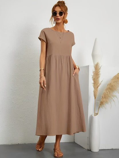 Vrouwen Zomerjurk Comfortabel Licht Jurk voor Zomer