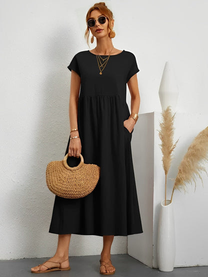 Vrouwen Zomerjurk Comfortabel Licht Jurk voor Zomer