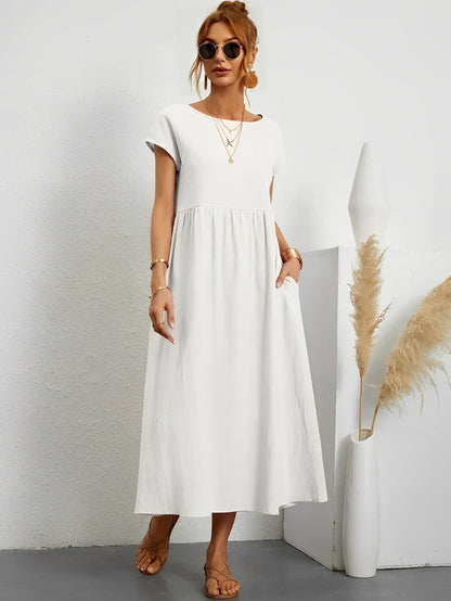 Vrouwen Zomerjurk Comfortabel Licht Jurk voor Zomer