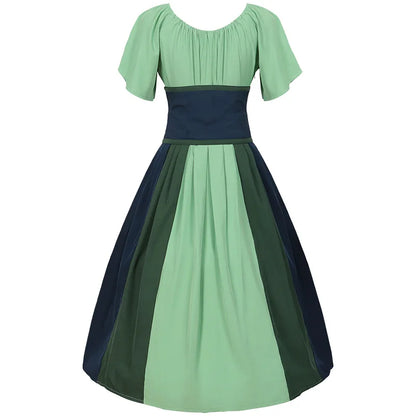 Gotische Jurk Vrouw Maxi Lange Middeleeuwse Stijl