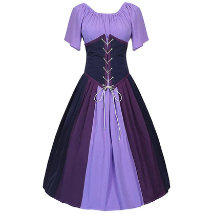 Gotische Jurk Vrouw Maxi Lange Middeleeuwse Stijl