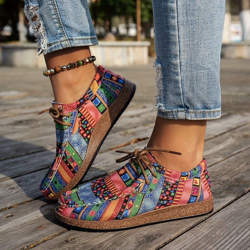Mila Boho Dameschoenen | Ademend Bovenwerk, Comfortabel en Uniek 2