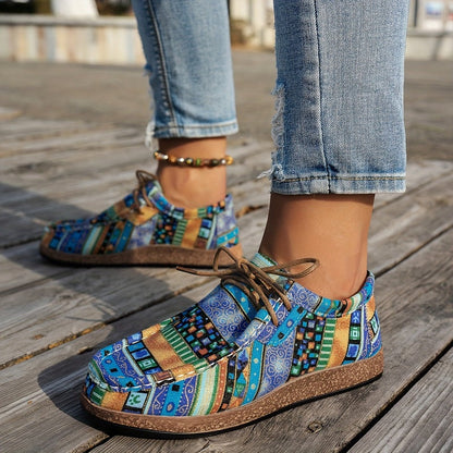 Mila Boho Dameschoenen | Ademend Bovenwerk, Comfortabel en Uniek 4