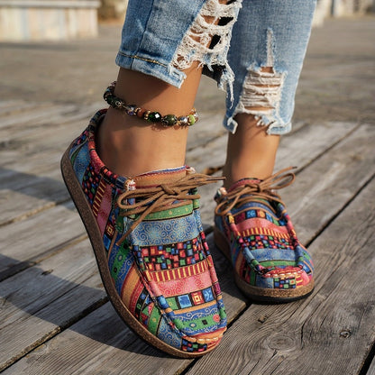 Mila Boho Dameschoenen | Ademend Bovenwerk, Comfortabel en Uniek 5