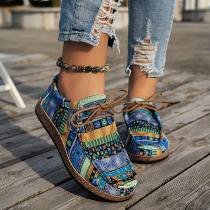 Mila Boho Dameschoenen | Ademend Bovenwerk, Comfortabel en Uniek 6