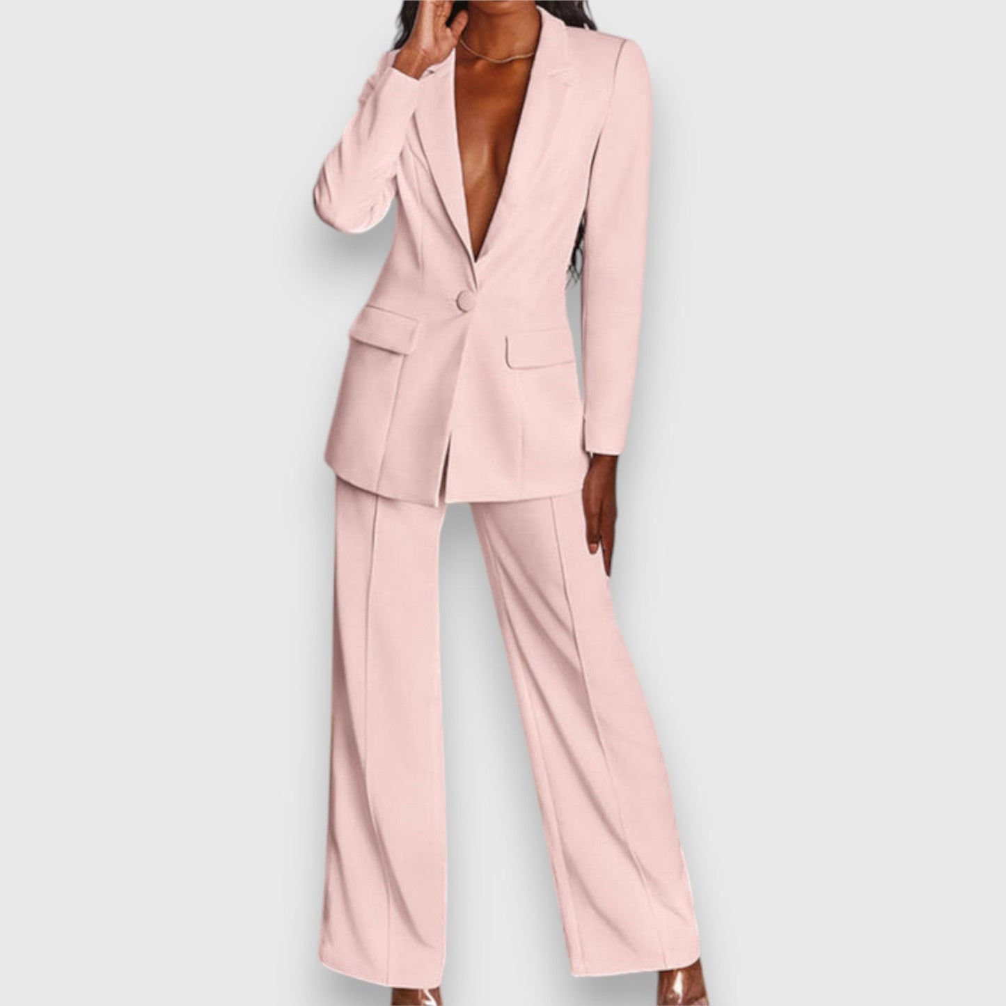 Dames Blazer Set Comfortabel en Stijlvol - StudioMarella