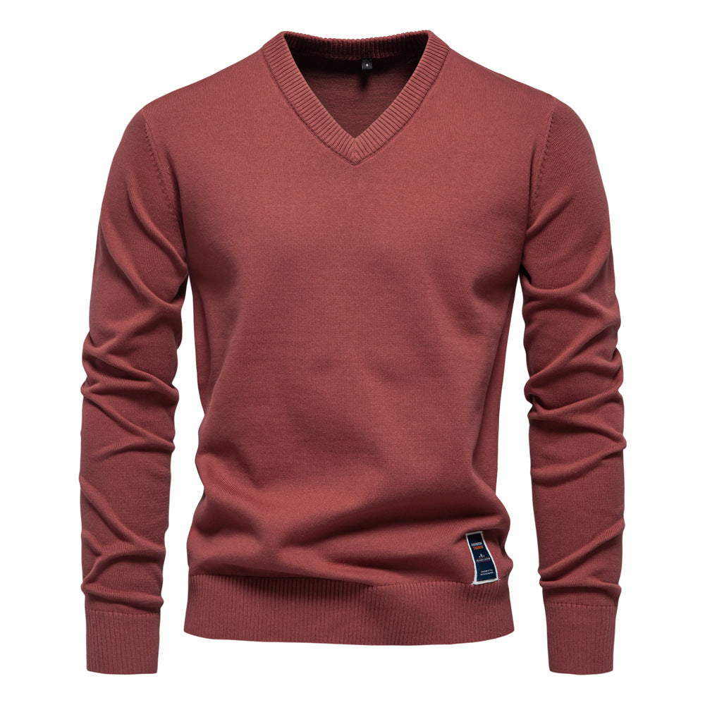 Elegante Heren Trui met V-hals - StudioMarella