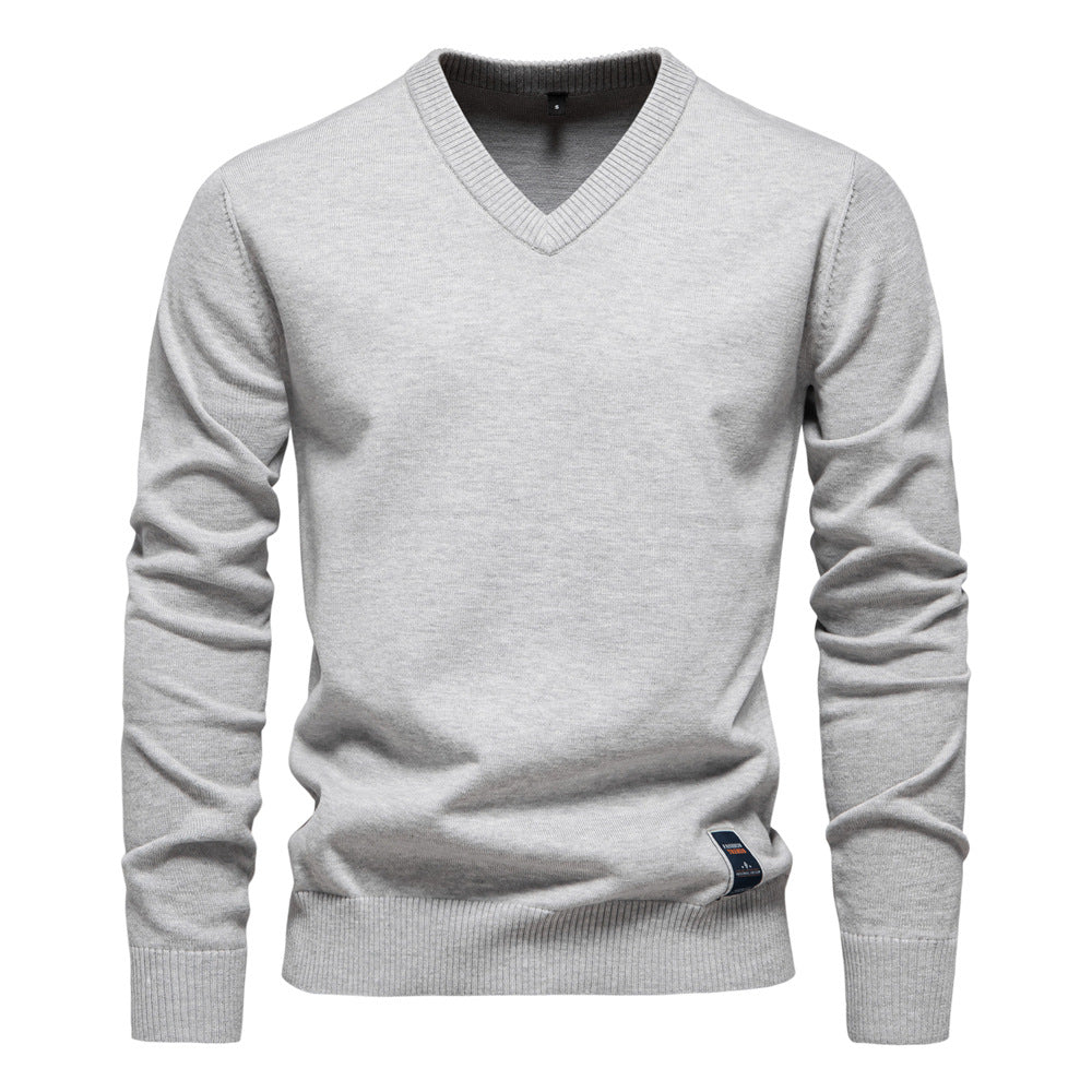 Milano | Maglione con scollo a V elegante e comodo 5