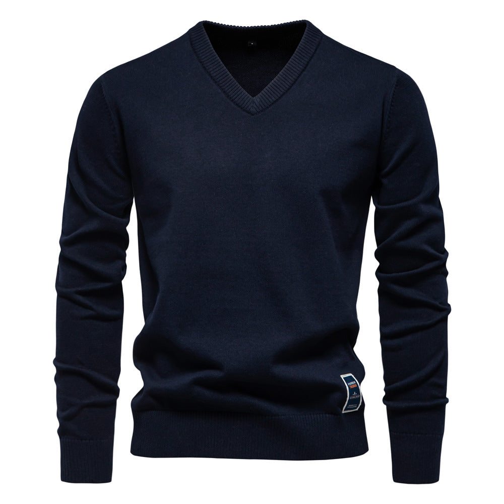 Milano | Maglione con scollo a V elegante e comodo 6