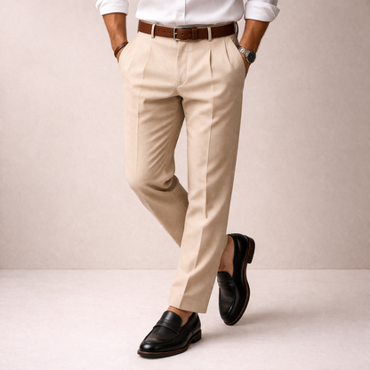 Elegante Heren Broek Slim Fit Comfortabel