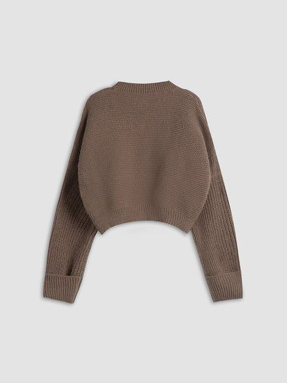 Dames Trui V-Hals Casual Kort Model