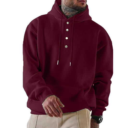 Heren Hoodie Zachte Stof Casual Design - StudioMarella