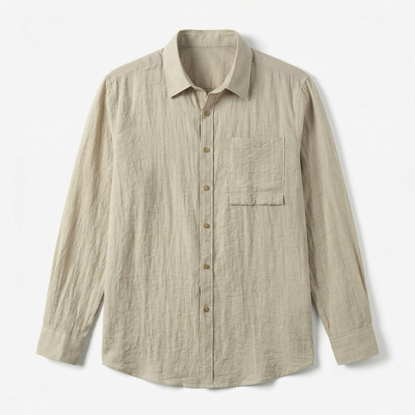 Linnen Overhemd Heren Stijlvol Luchtig Zomerkleding