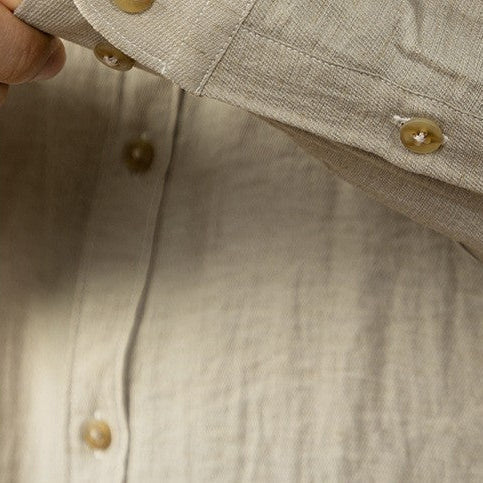 Milo | Casual Lichtgewicht Linnen Overhemd Heren 3