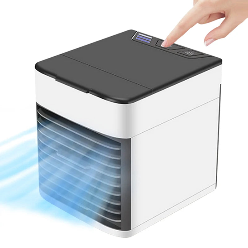 Draagbare Mini-Airco USB 28dB Fluistermotor Waterkoeling Kantoor & Thuis